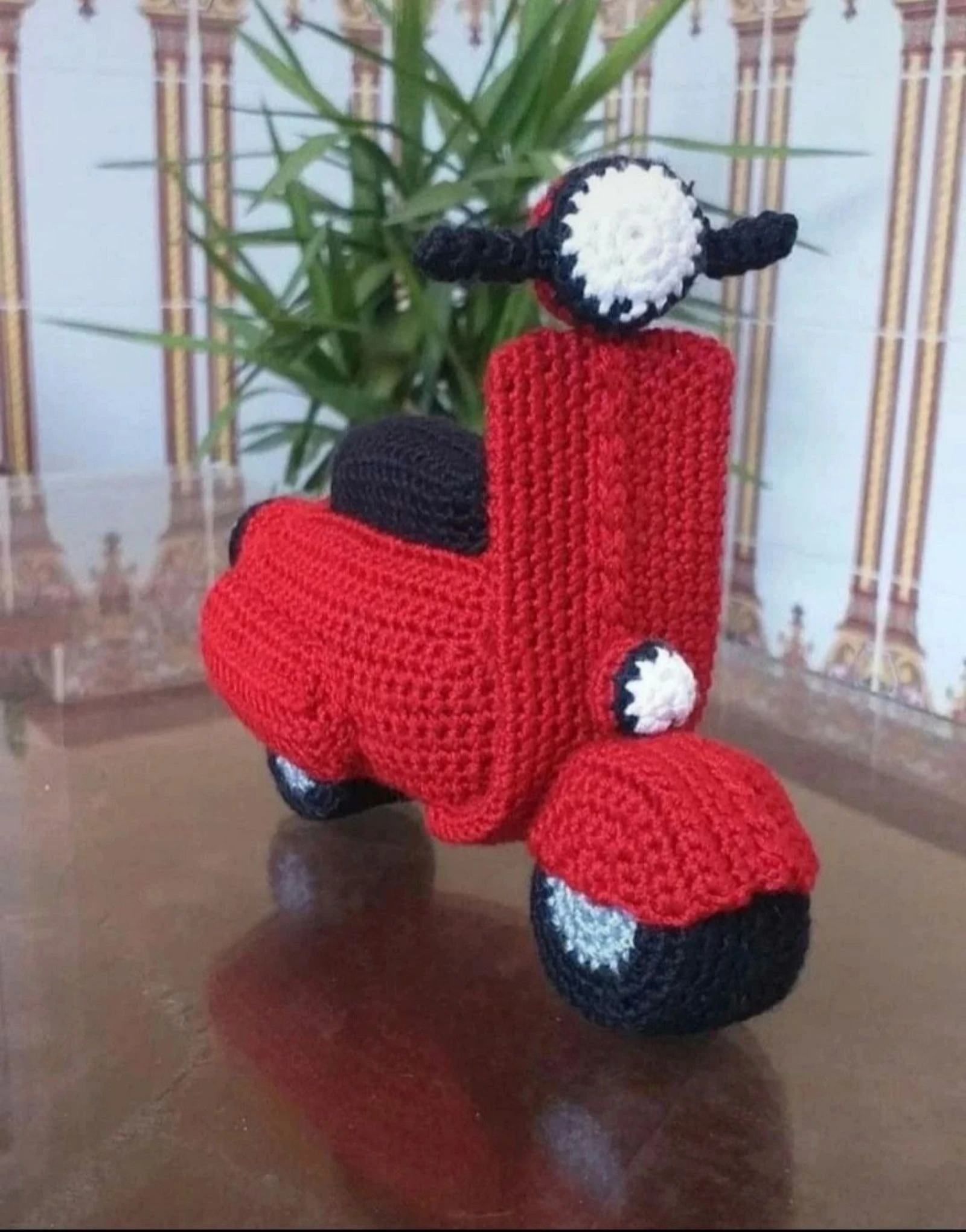Vespa Amigurumi 